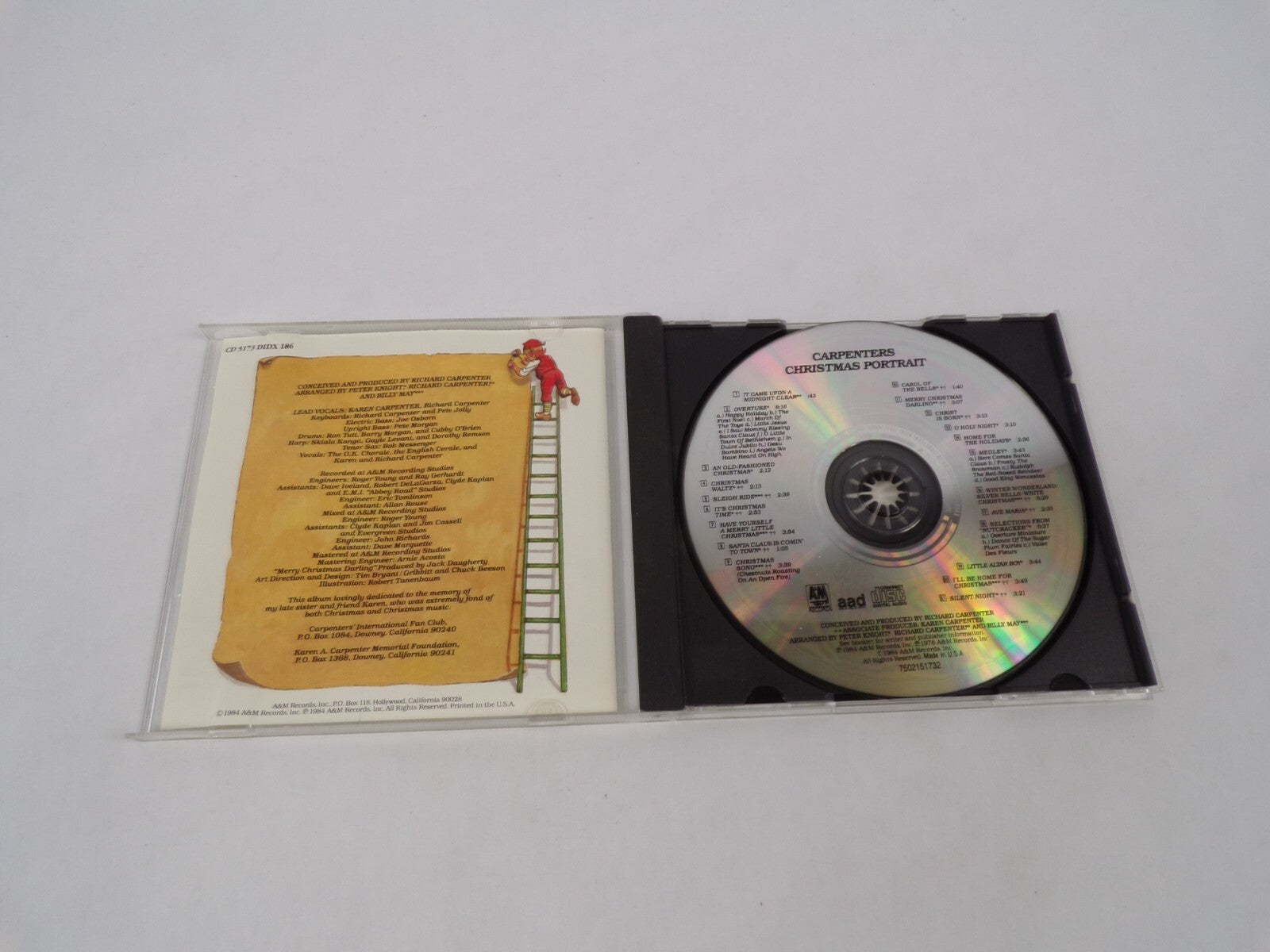 Carpenters Christmas Portrait Special Edition It Came Upon A Midnight Clear D#63