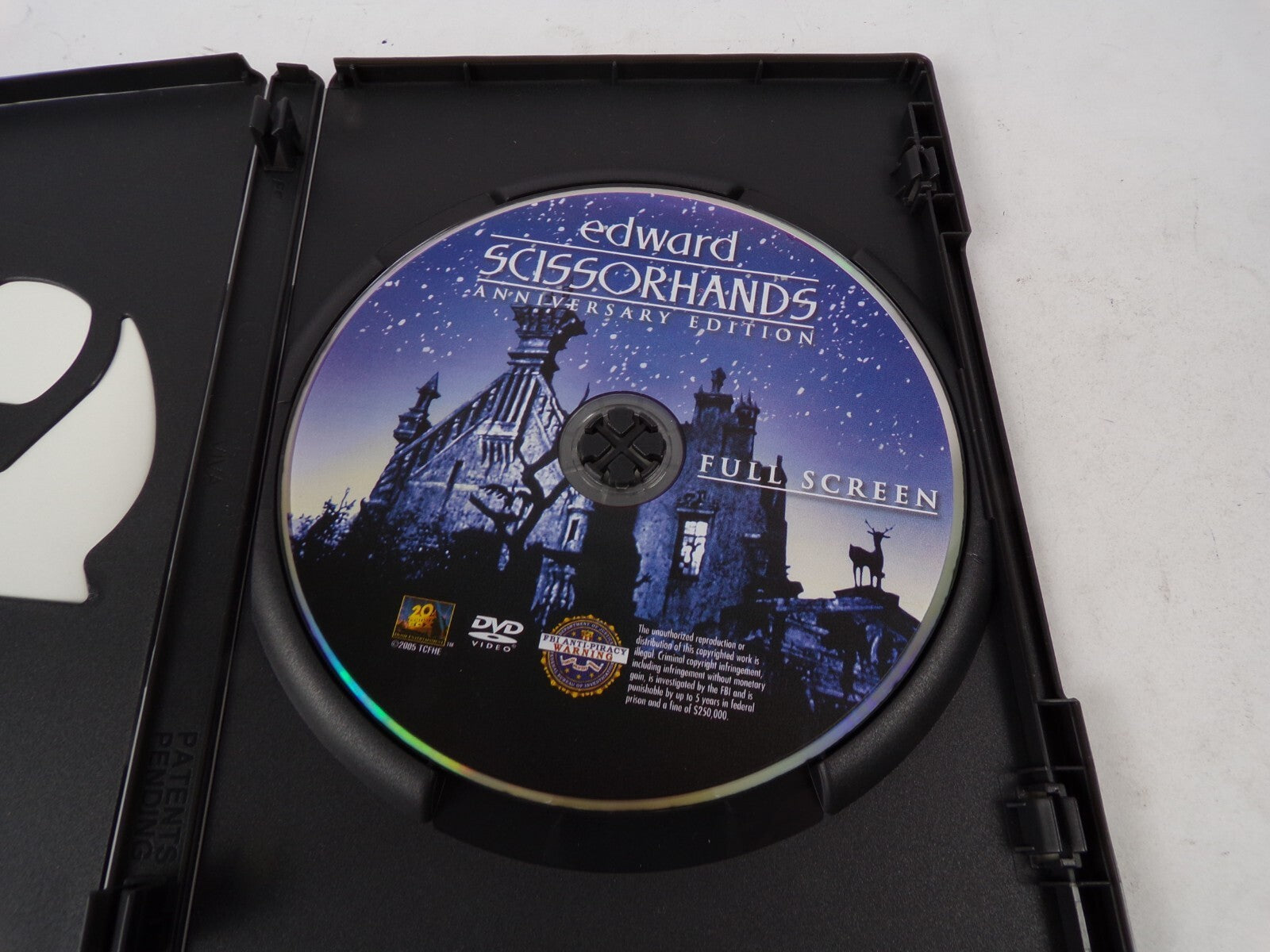 Edward Scissorhands Johnny Depp Winona Ryder Full Screen Anniversary DVD Movies