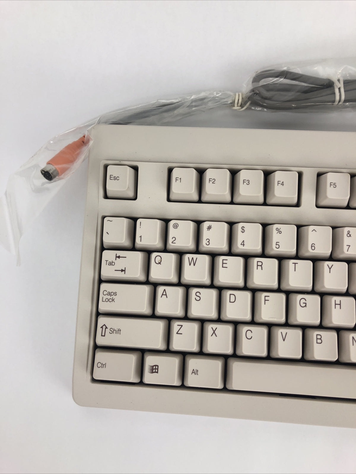Vintage Compaq Computer Keyboard Mini 6 Pin RT6656TW Wired Computer Keyboard NEW