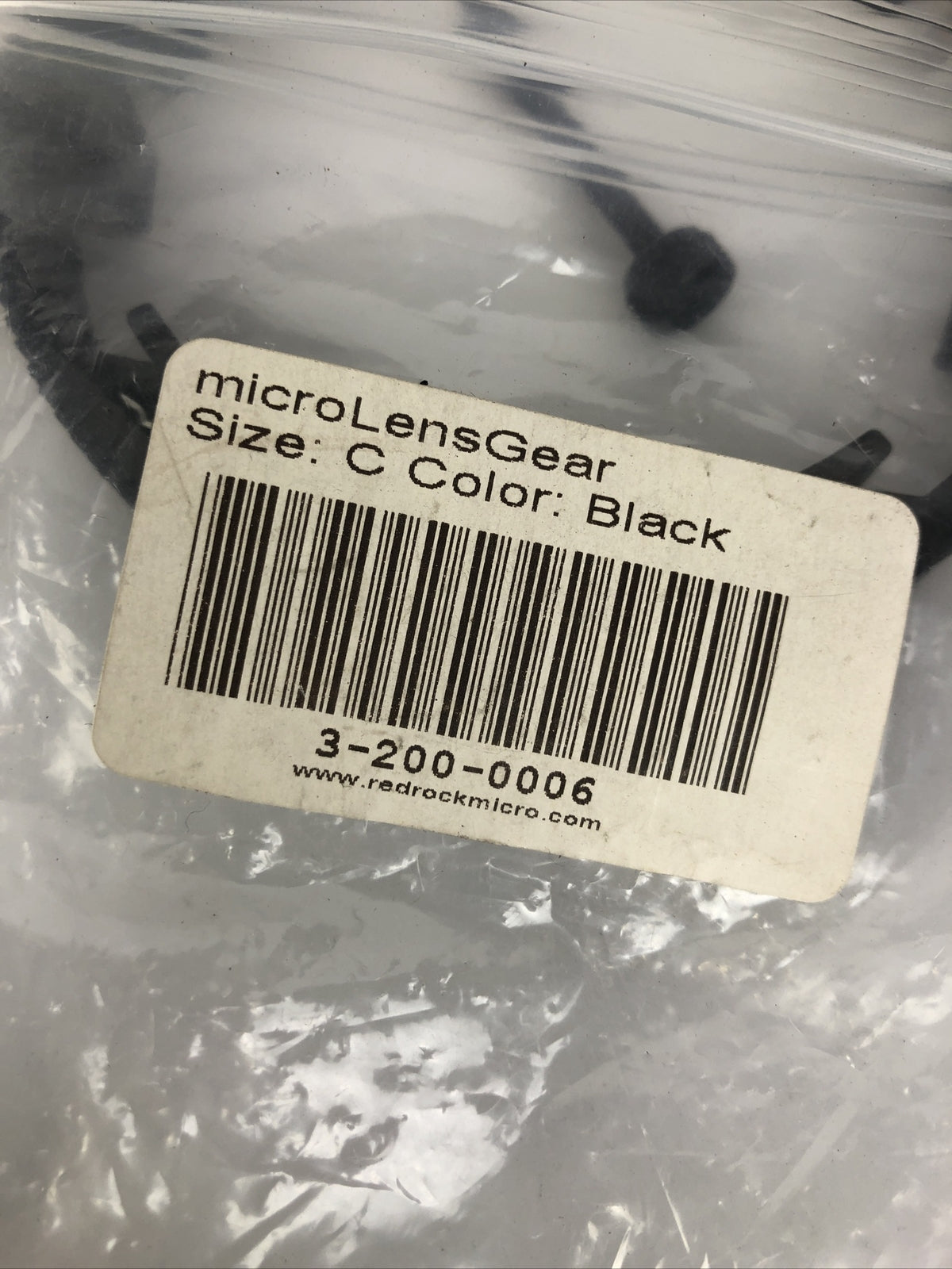 NOS FILMTOOLS REDROCK MICRO REDR LENS GEAR SIZE C Black 3-200-0006