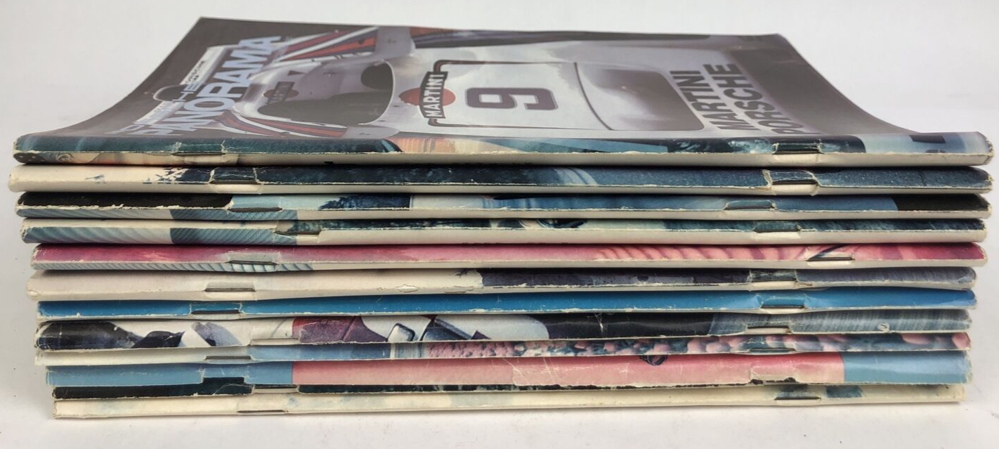 Porsche Panorama Magazine - 1987 Complete Set 30th Anniversary 12 issue - RARE