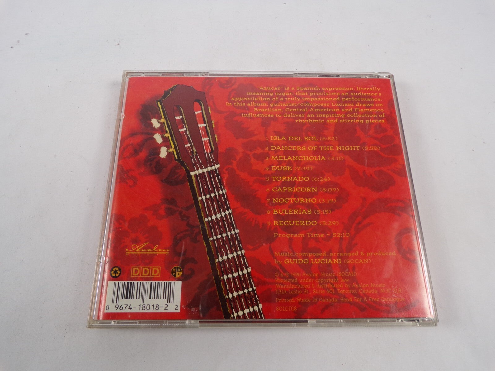 Azicar The Magic Of Spanish Guitar CD#43