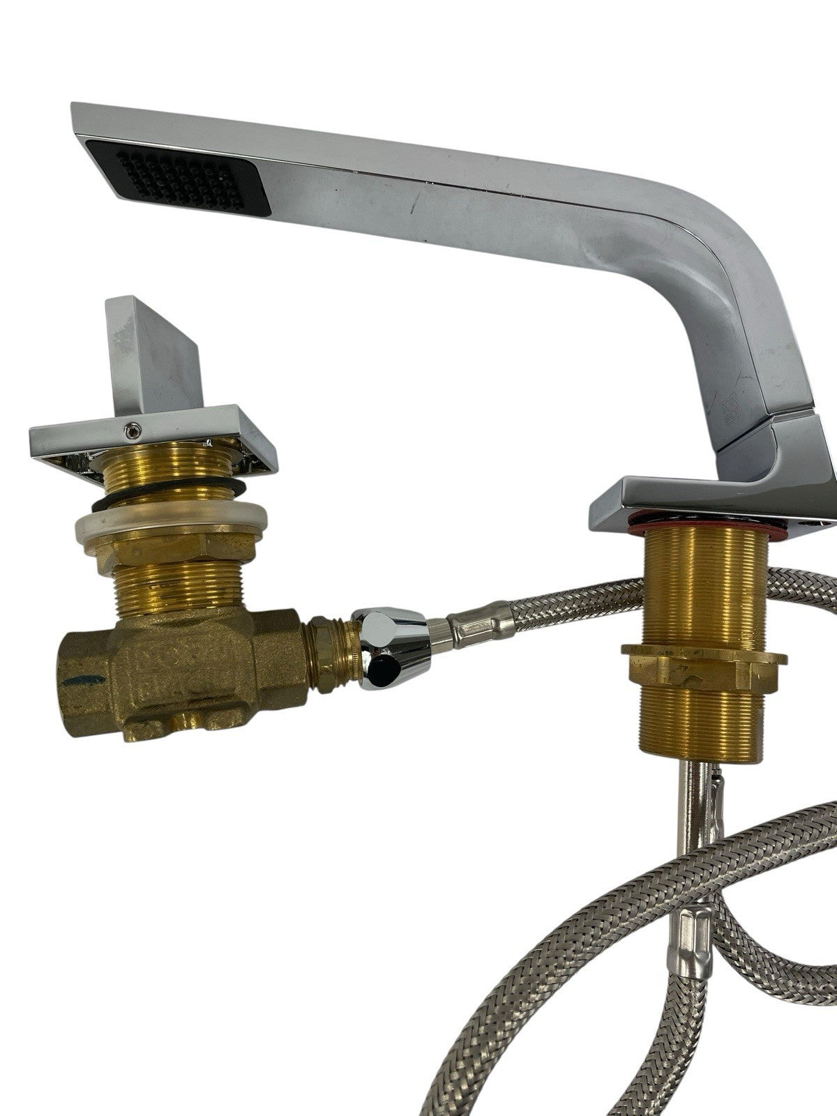 Dornbracht CL.1 deck mounted sink spout with chrome handles