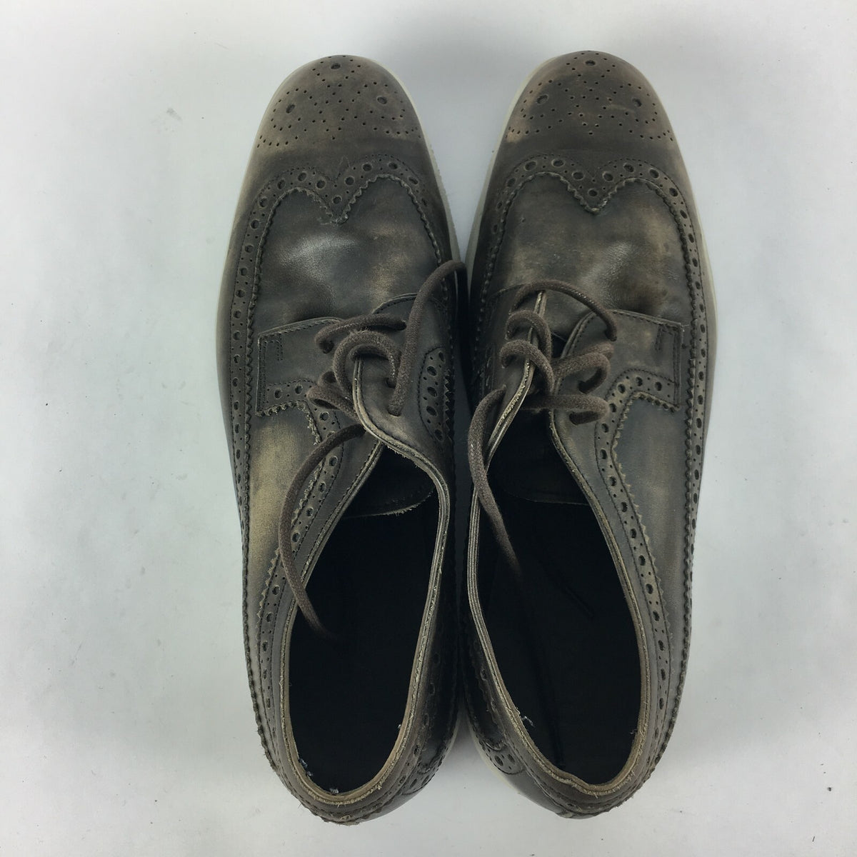 Genuine Hogan Stylish Sneakers Style Black Shoes for Men Size 10