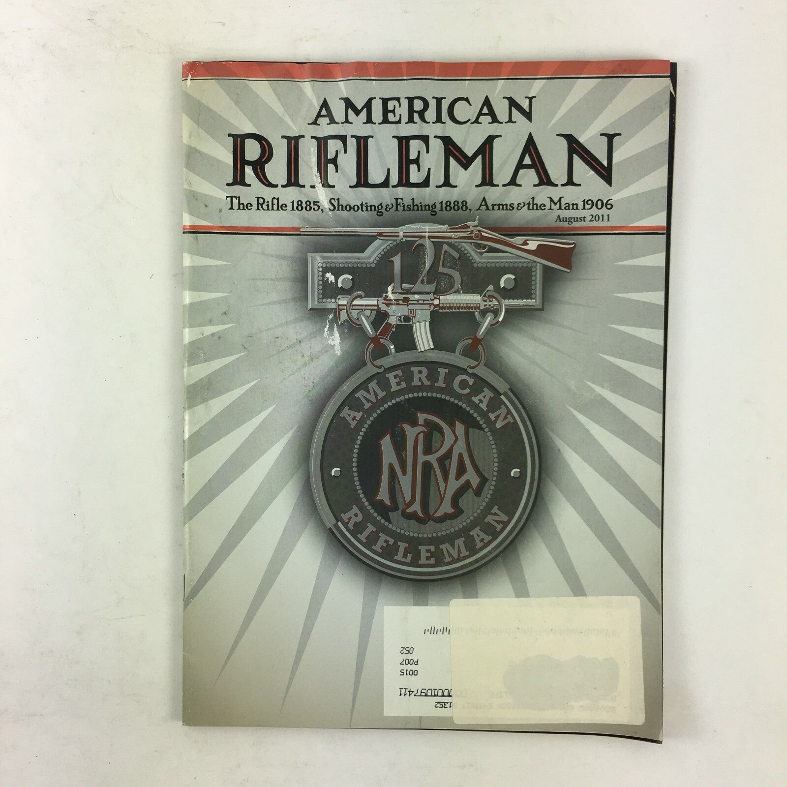 August 2011 American Rifleman Magazine American NRA Rifleman The Rifle 1885