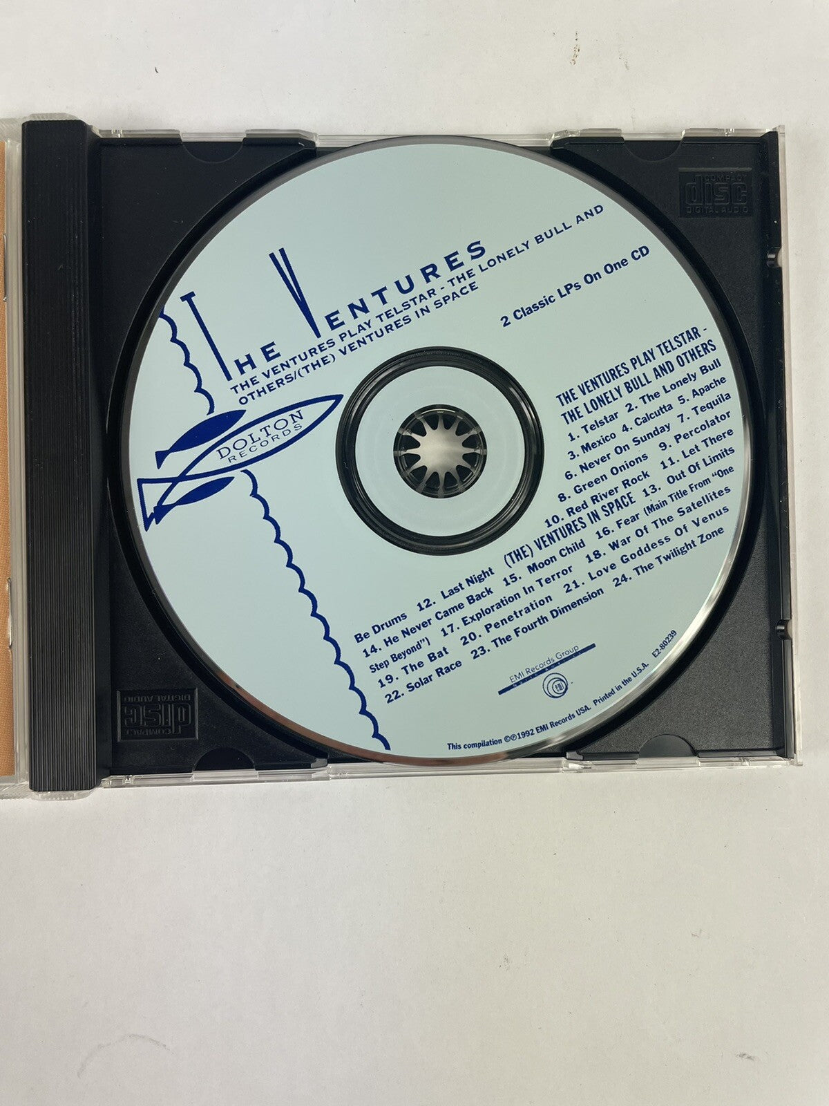 The Ventures - Play Telstar / Ventures In Space CD #15