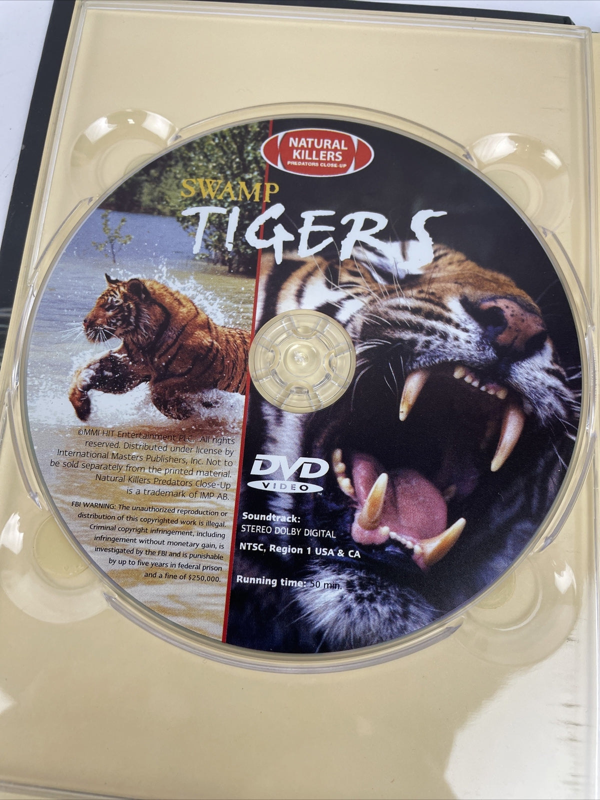 Swamp Tigers - Natural Predators Up Close - DVD Video and Info Book