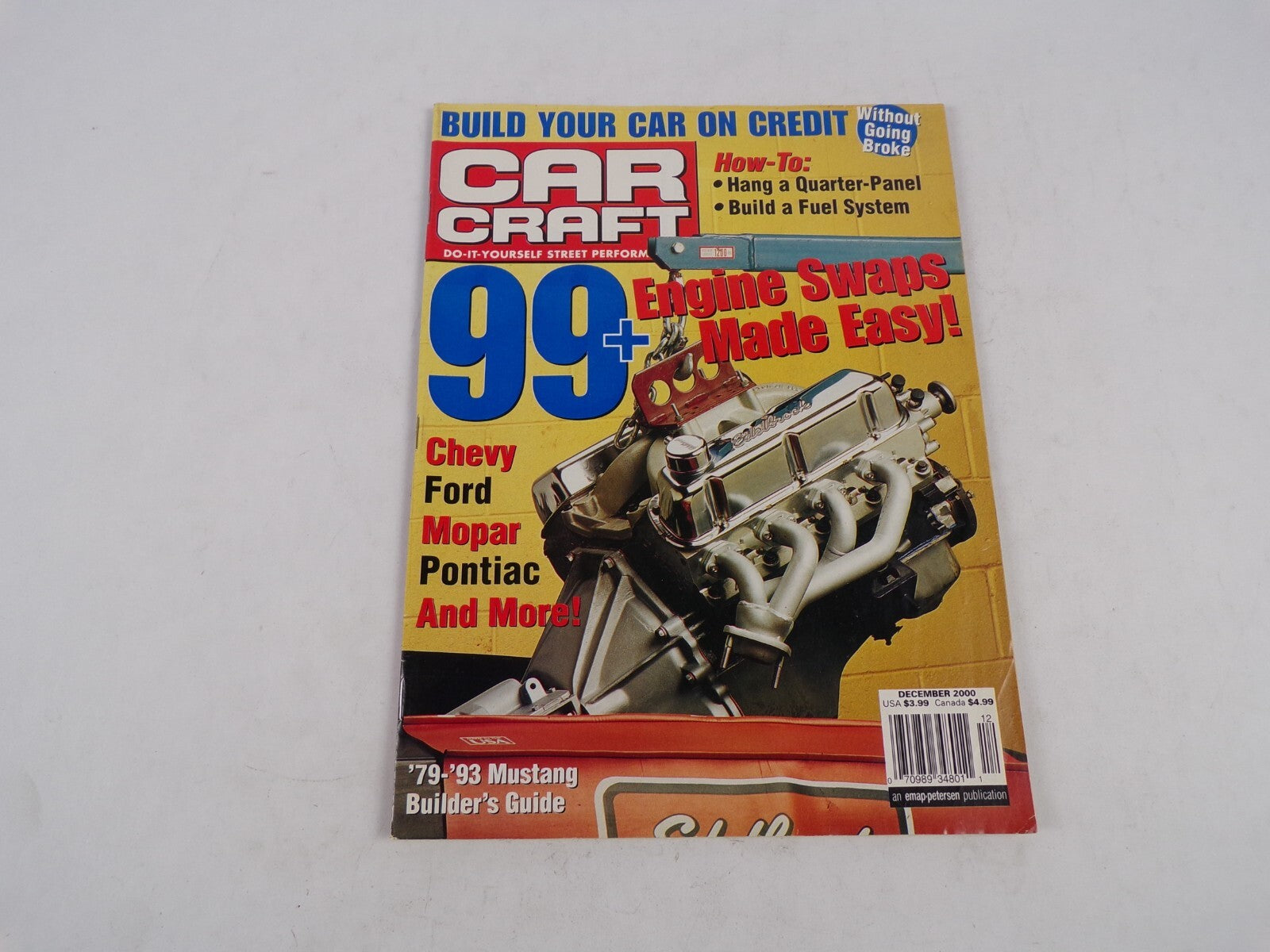 December 2000 Car Craft Engine Swaps Made Easy Do It Yourself Street Performance
