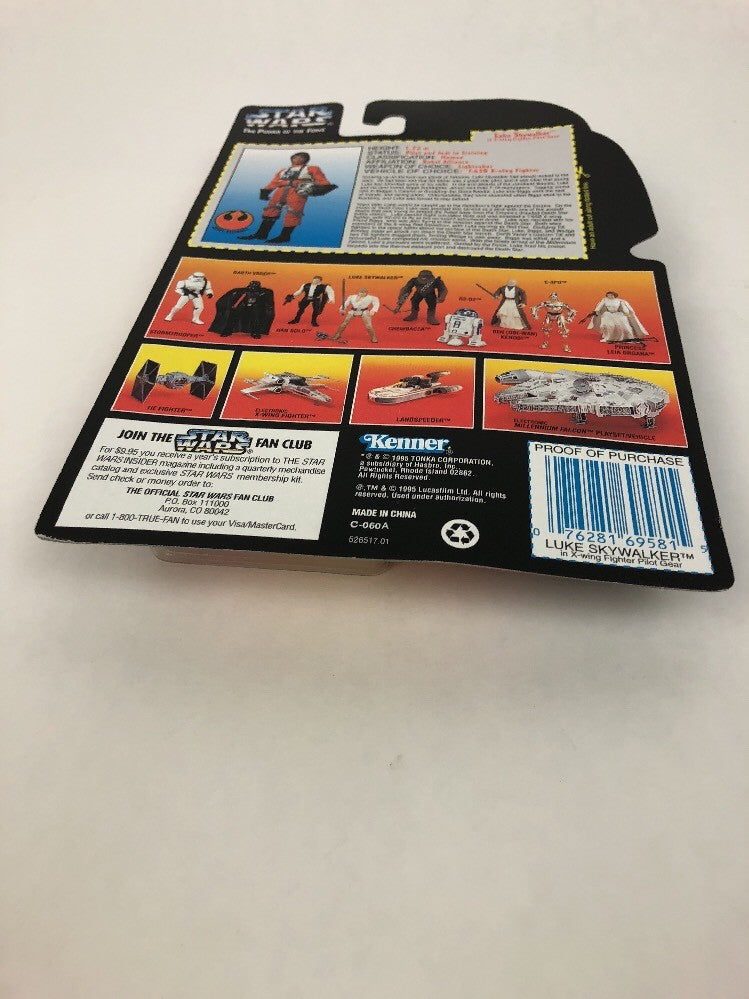 Star Wars (X-Wing Pilot) POTF LUKE SKYWALKER Transition Tray Kenner New Sealed