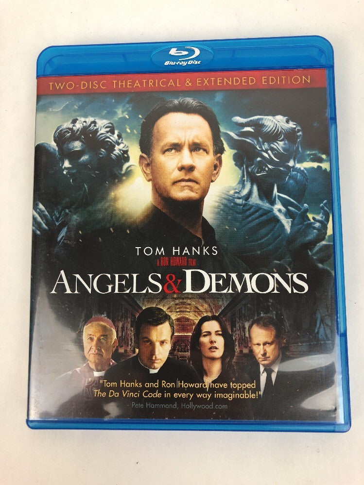 Angels Demons (Blu-ray Disc, 2009, 2-Disc Set, Theatrical Extended Editions)