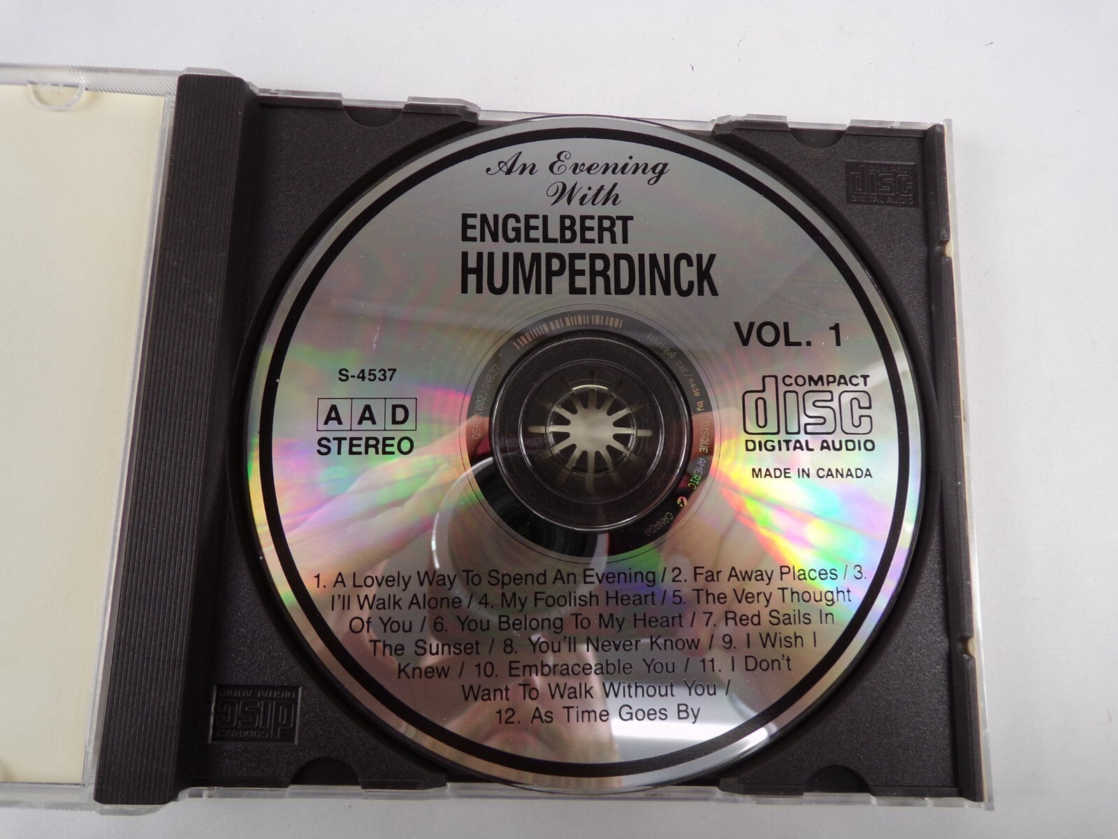 An Evening With Engelbert Humperdinck Vol 1 A Lovely Way To Spend AnEvenig CD#59