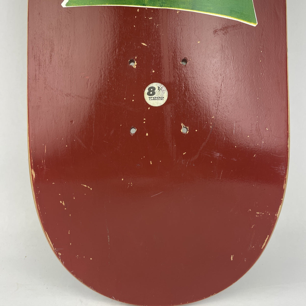 Woodchuck Laminates Circa 1996 Timer Bear Skateboard Deck 8.375" x 31.5 VINTAGE