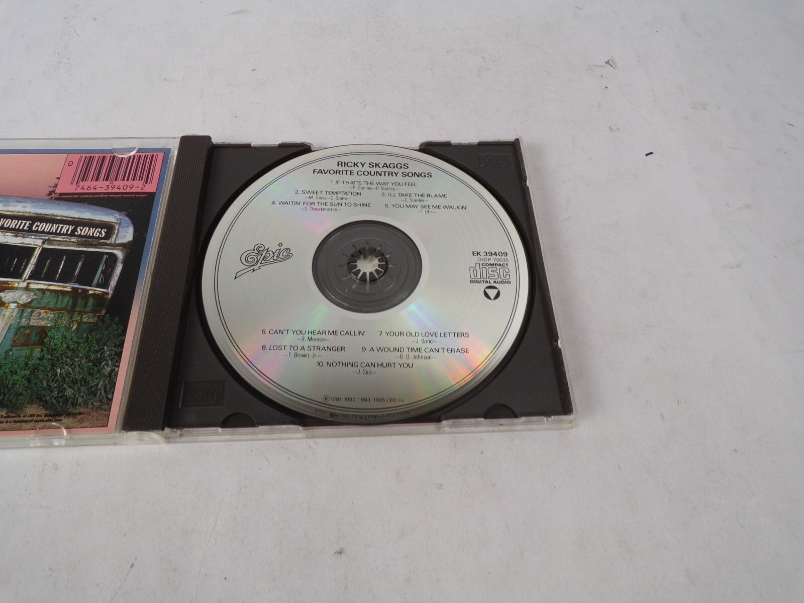 Ricky Skaggs Favorite Country Songs If Thats The Way You Feel Sweet CD#62