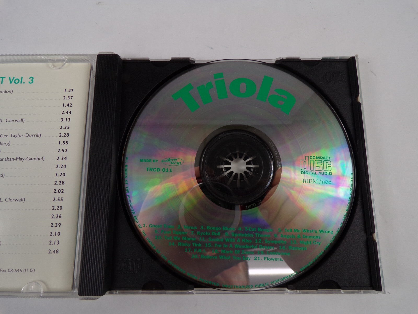 Guitar & Beat Vol 3 Joe's Combo Fairlanes The Invaders Counterpoint CD#41
