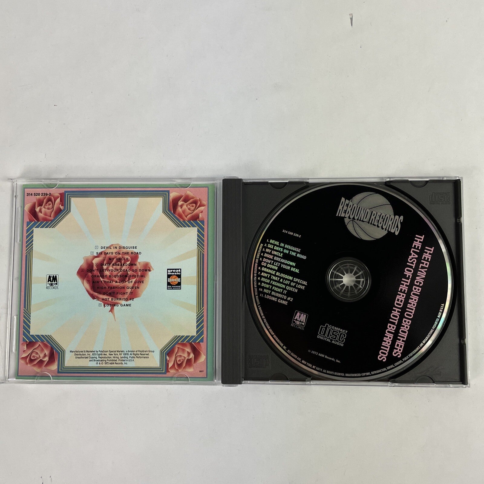 Flying Burrito Bros - Last of the Red Hot Burritos CD #20