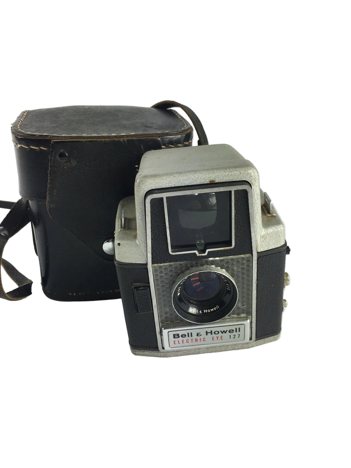 Vintage Bell & Howell Electric Eye 127 Camera w/ Leather Case