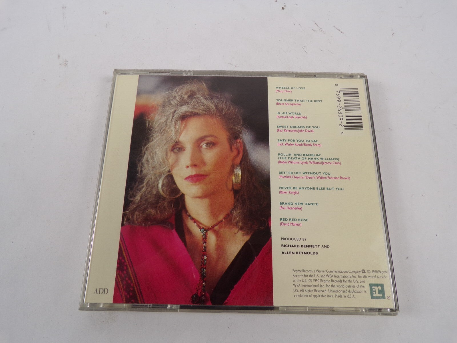 Brand New Dance Emmylou Harris Wheels Of Love In hIs World Red Red Rose CD#16