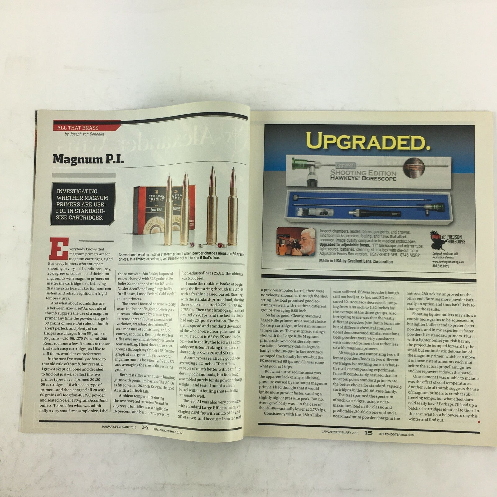 Jan 2015 Rifle Shooter Magazine Carbon Power Unsung Calibers 5 Great Cartridges