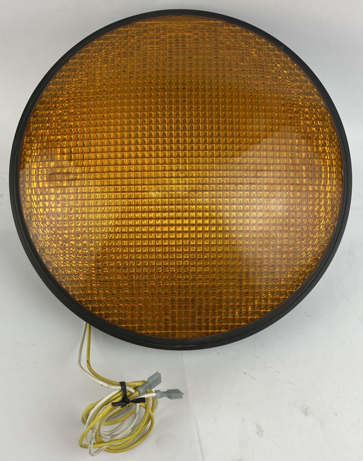Dialight 433-3230-001XL Yellow LED Circular Traffic Signal Light 12" 120Vac 60Hz