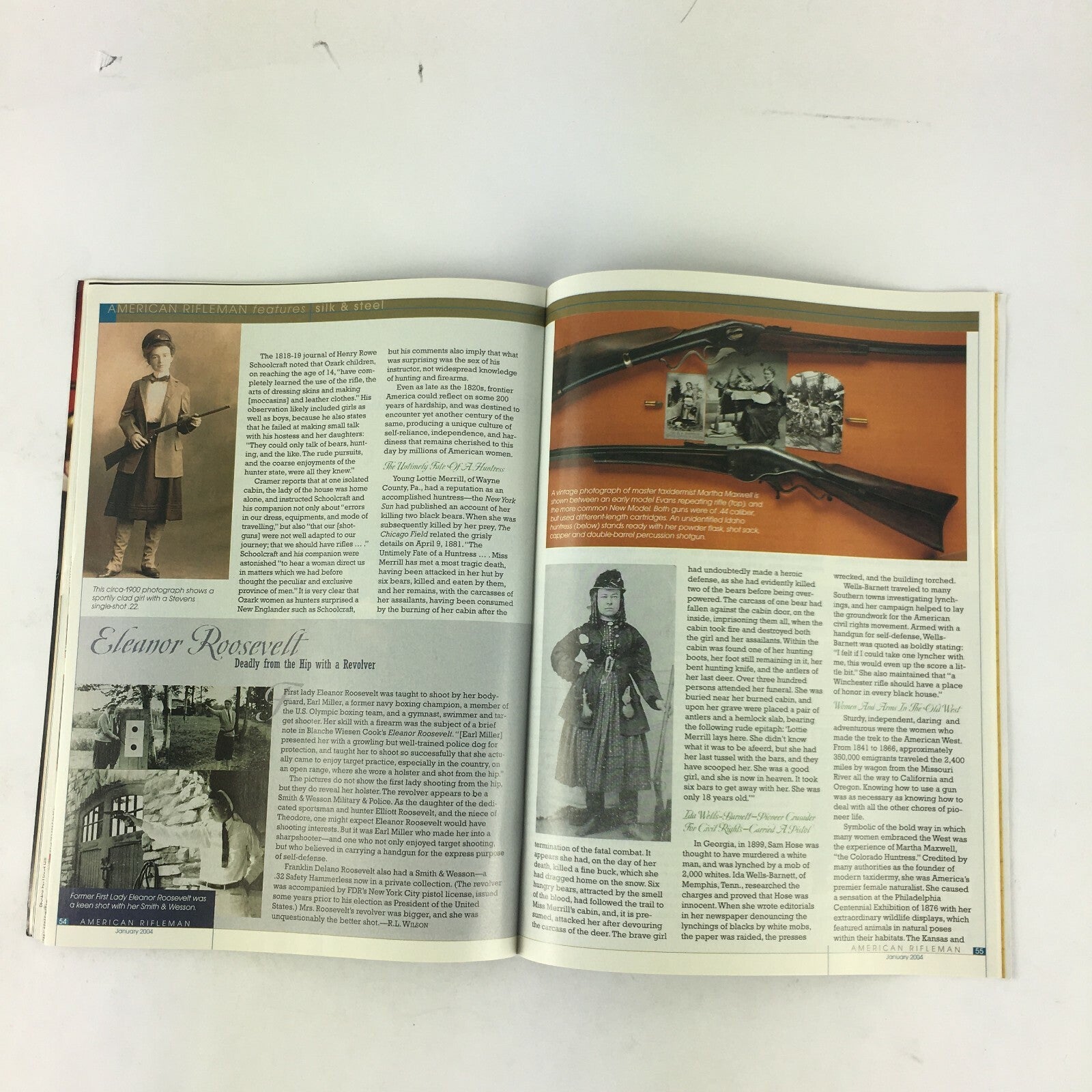 January 2004 American Rifleman Magazine Win My Cold Dead Hands Rifle!