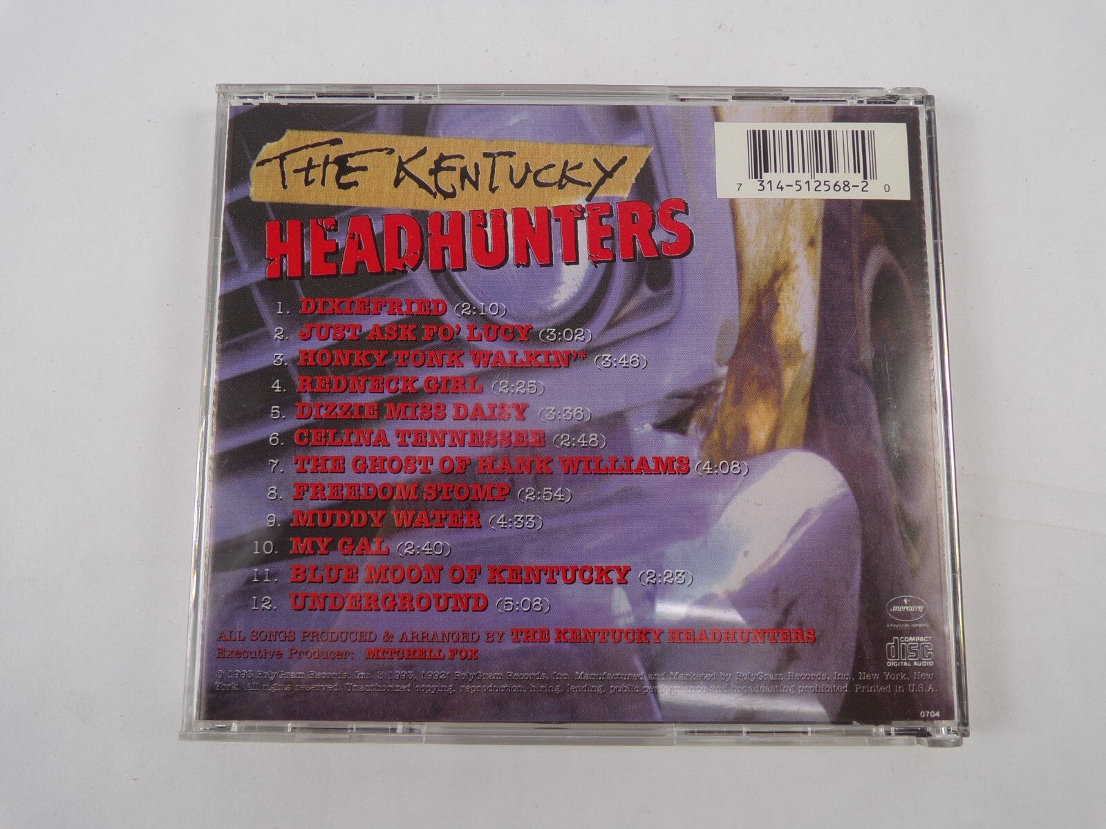 The Kentucky Headhunters CD #18