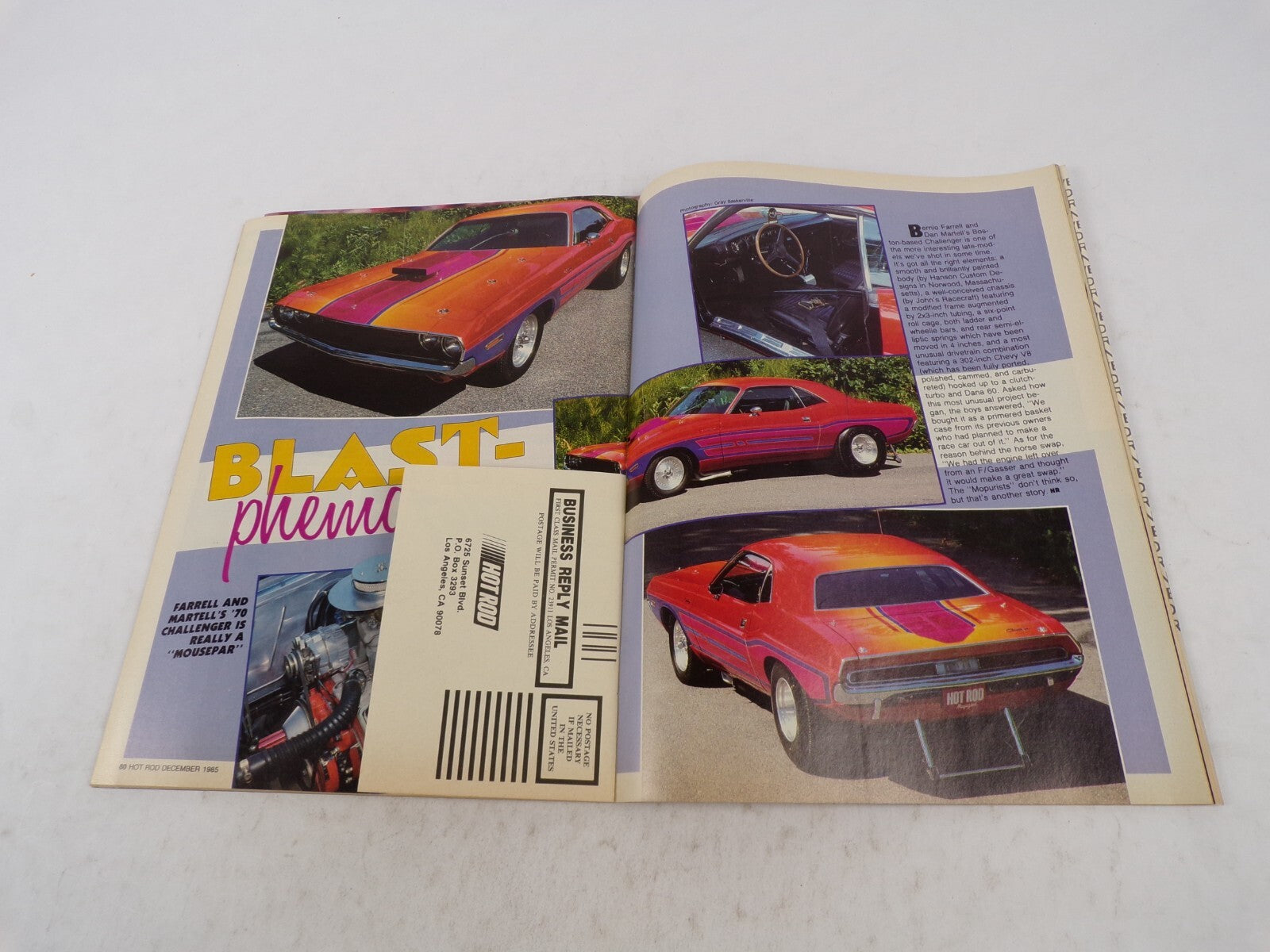 June 1991 Hot Rodding Magazine Magazine's Top Ten T-Shirt Transfer Ford Motor S
