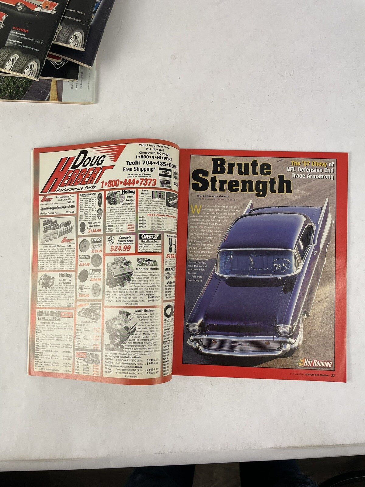 Lot of 12: Hot Rodding MAGAZINES Complete Full Set 12 issues Jan to Dec 2001