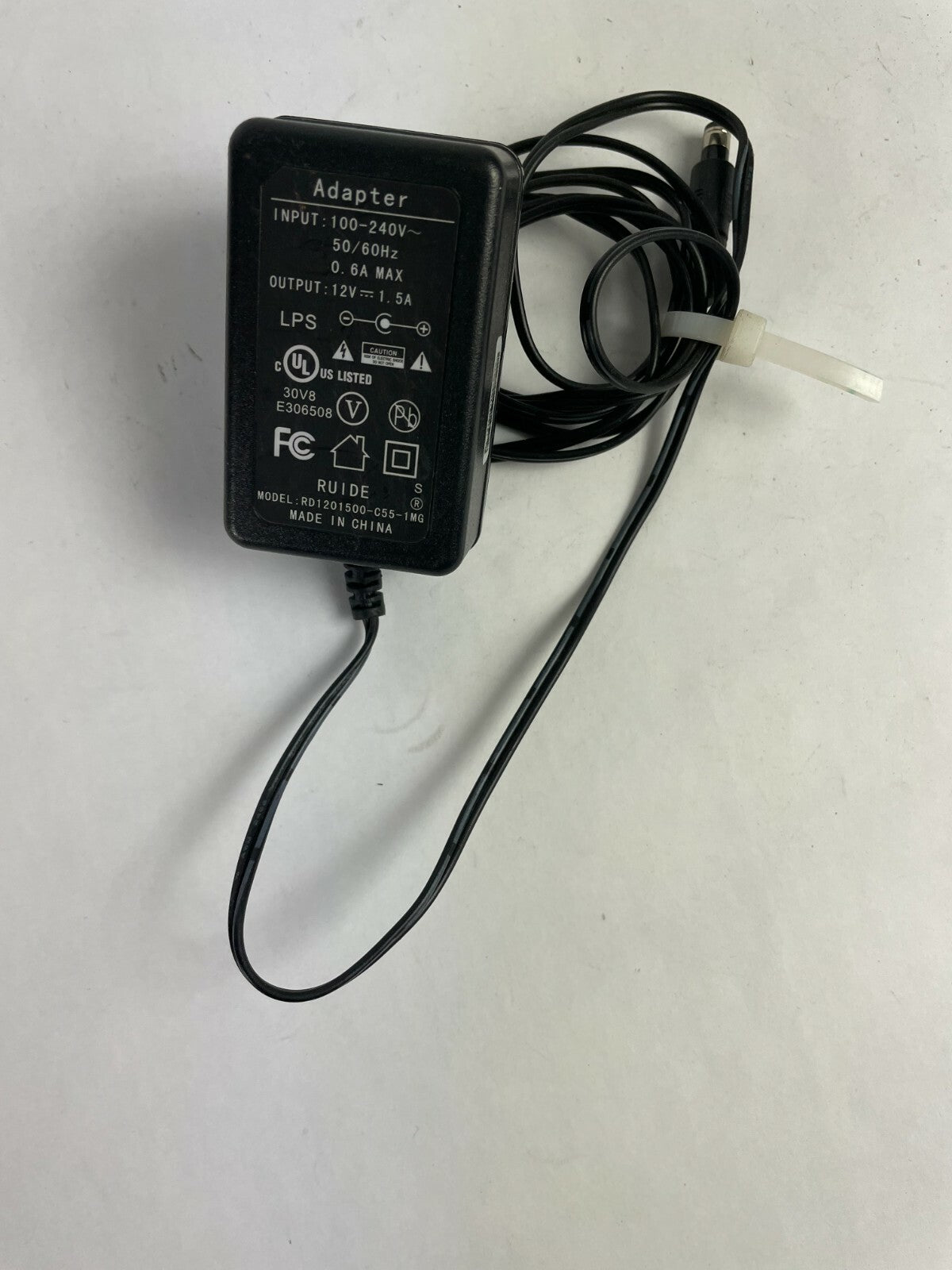 Genuine AC Adapter RD1201500-C55-1MG Output 12 V 1.5 A Power Supply Adapter A52
