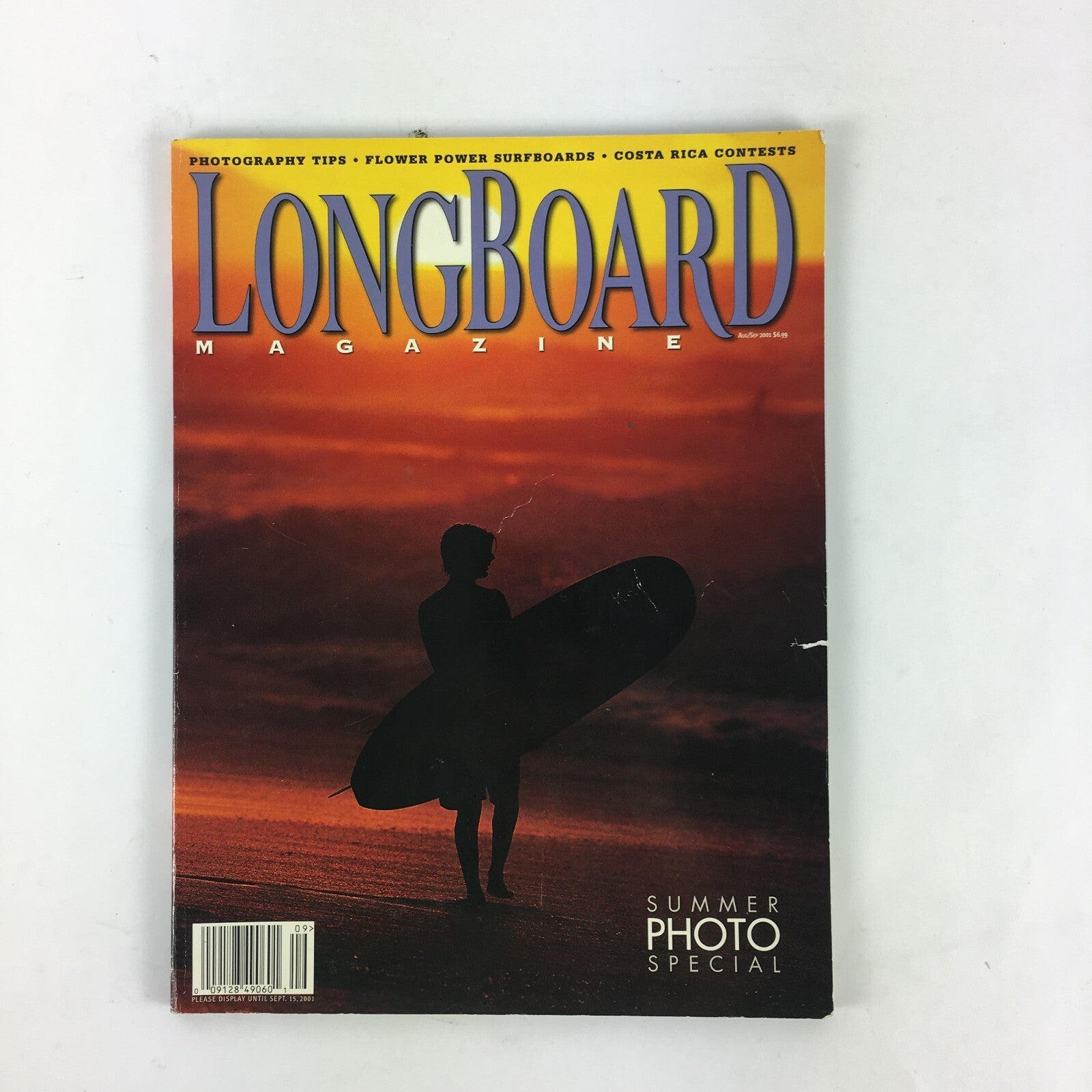 September 2001 Longboard Magazine Summer Photo Special Costa Rica Contests