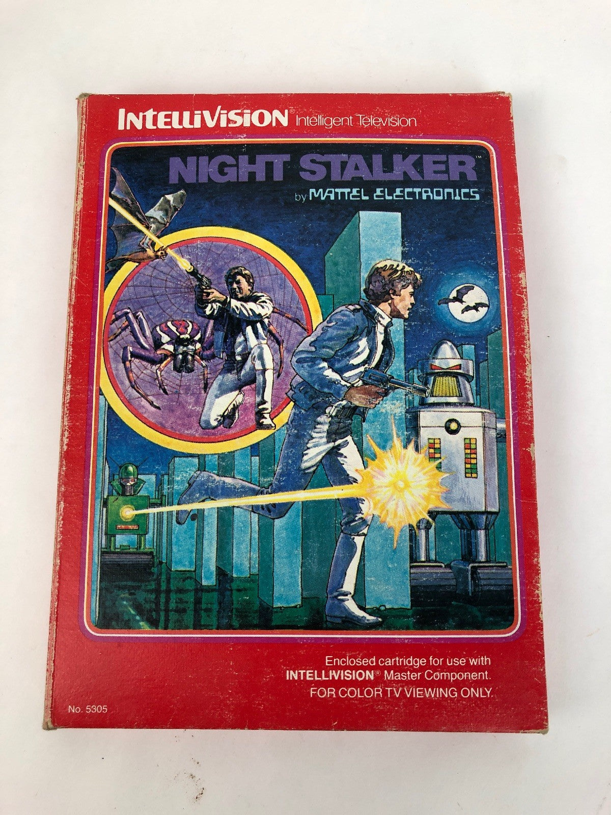 Mattel Electronics Night Stalker INTV Release ( Intellivision ) - Fast Shipping.