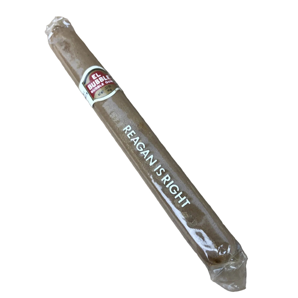 Vintage President Ronald Reagan Is Right El Bubble Gum Cigar Original Wrapper