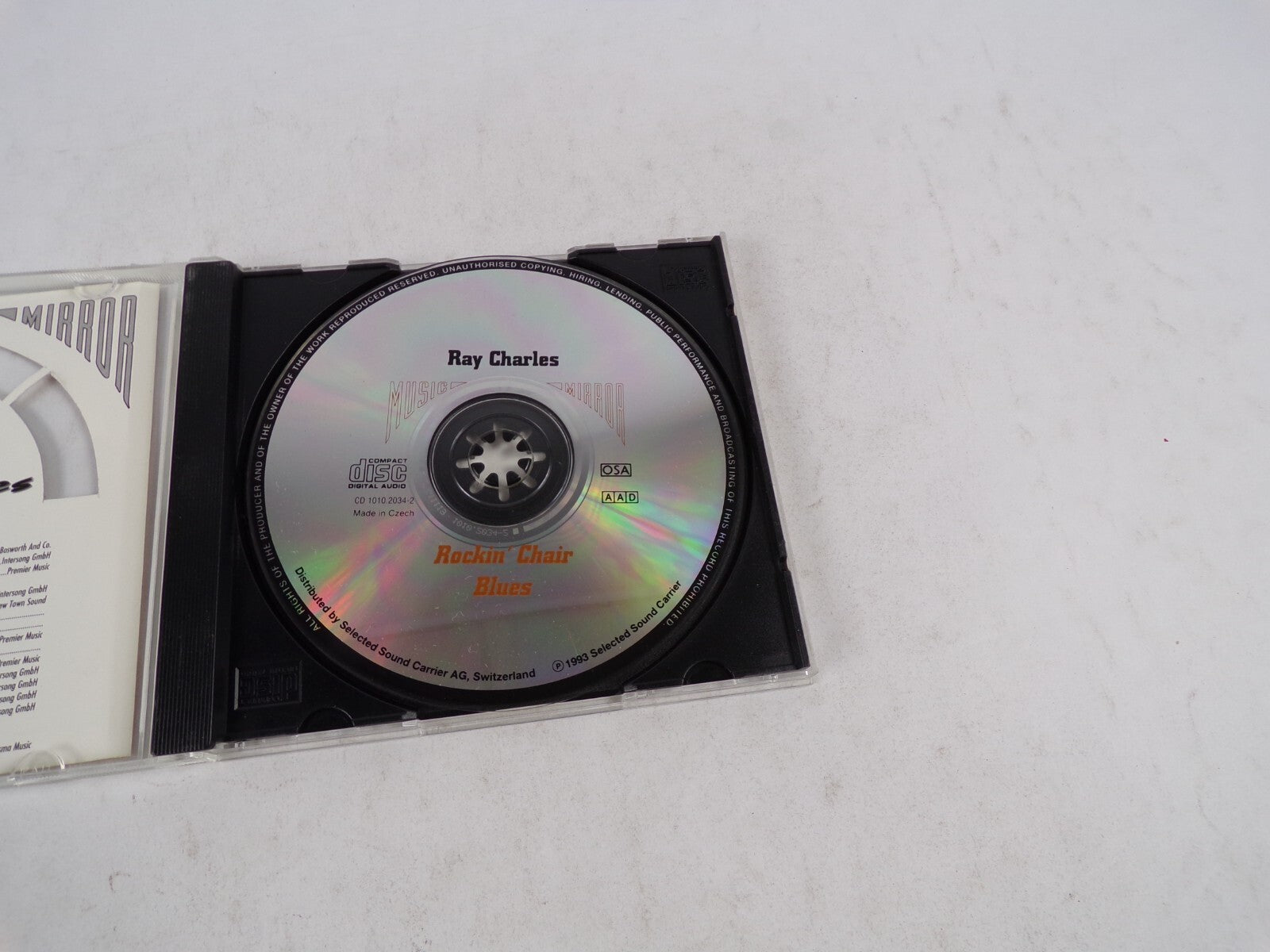 Ray Charles Rockin' Chair Blues I Wonder Who's Kissin' Her Now Let's Have CD#34