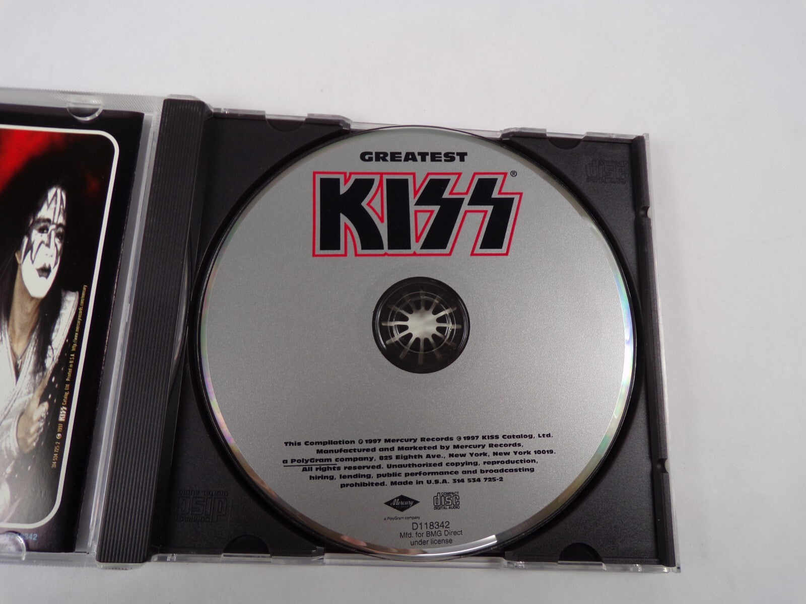 Greatest Kiss Beth Plaster Caster Strutter Gold Gin Shout It Out Loud CD#58