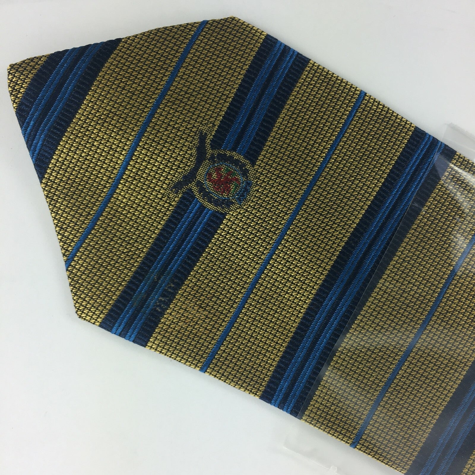 Genuine Tommy Hilfiger Silk Handmade Stylish Formal/Casual Tie Multi Coloured