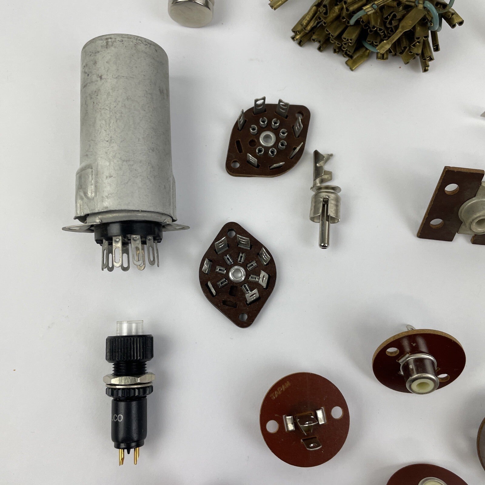 Huge Lot KLIXON Limit Switches Cessna Instrument Panel Parts Sprague RCA + LOOK
