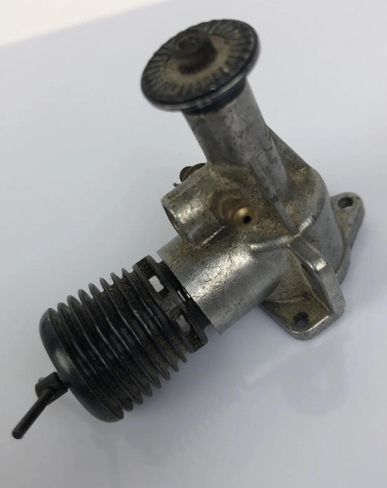 Vintage Jaguar 0.8 ccm Diesel Gas Line Control Model Airplane Engine as-is