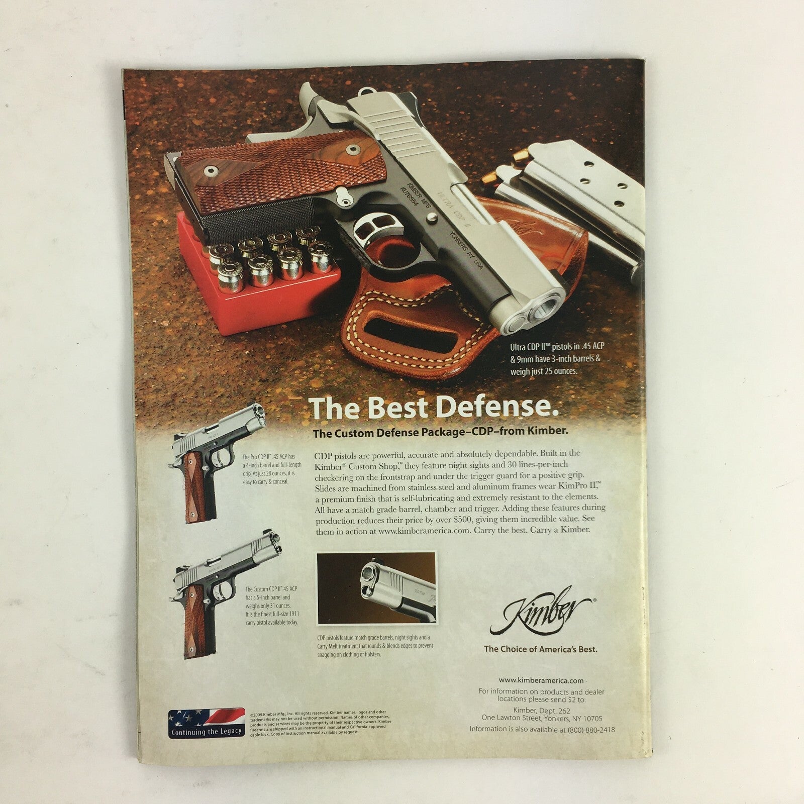 April 2010 Guns & Ammo Magazine .454 Casull to .500 S&W .376 SteyrKahr's New 9mm