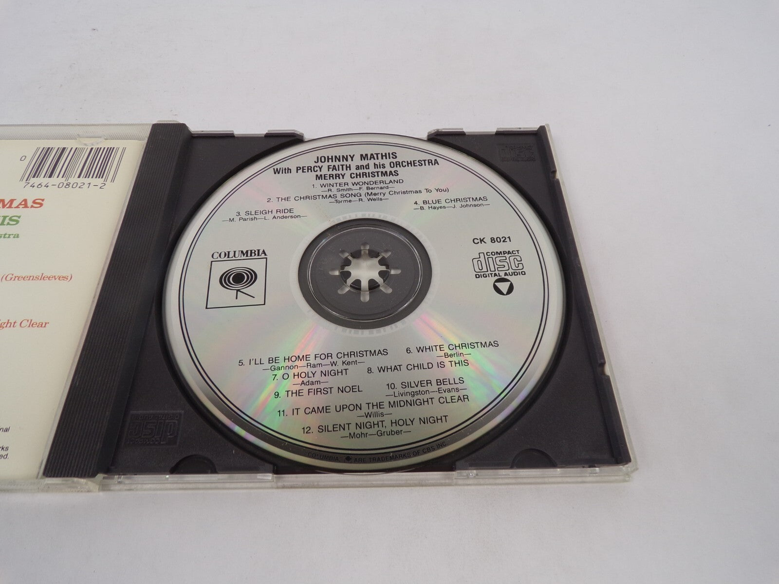 Merry Christmas Johnny Mathis Winter Wonderland The Christmas Song Sleigh CD#70