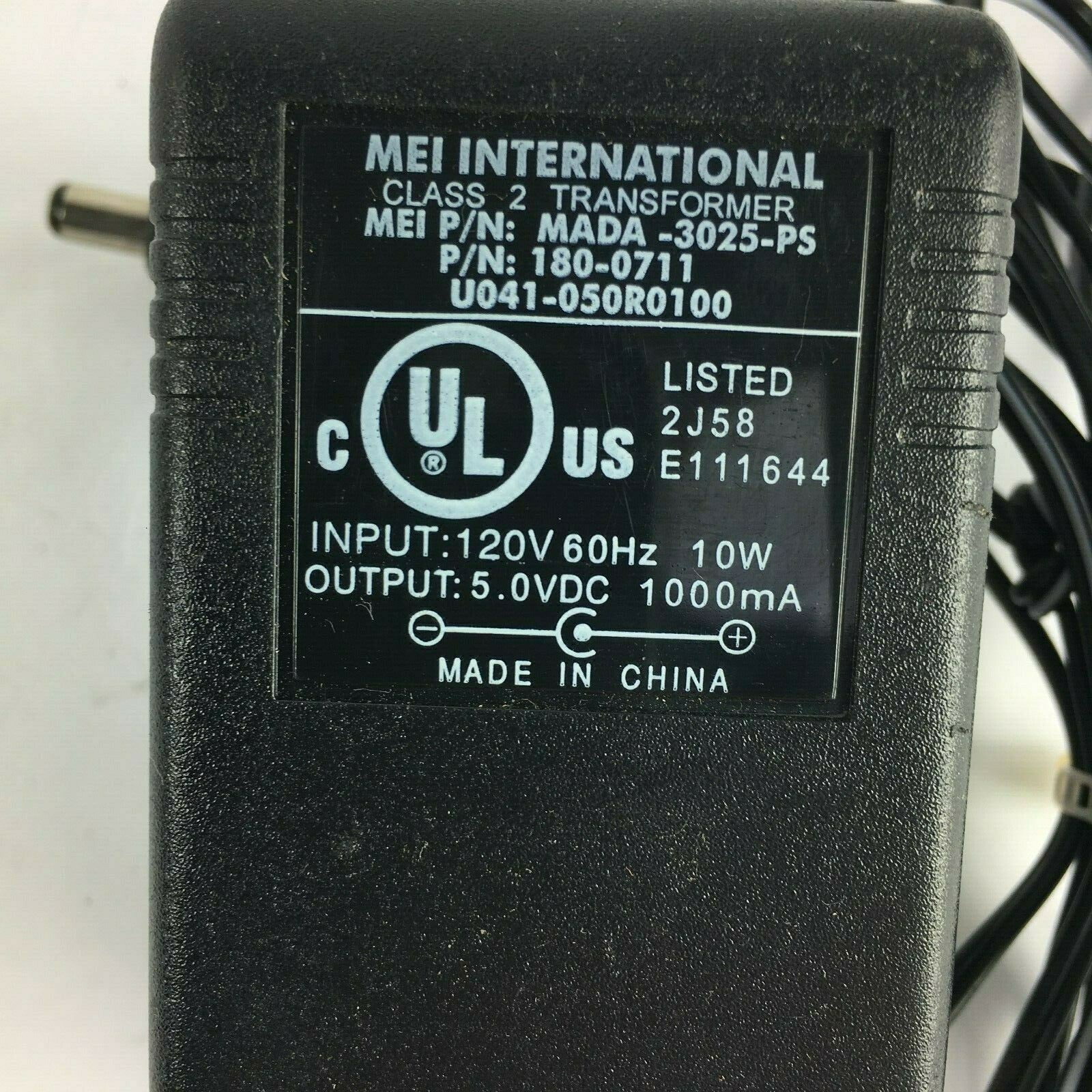 Genuine Mei MADA-3025-PS Output 5V 1000mA Power Supply Adapter A12