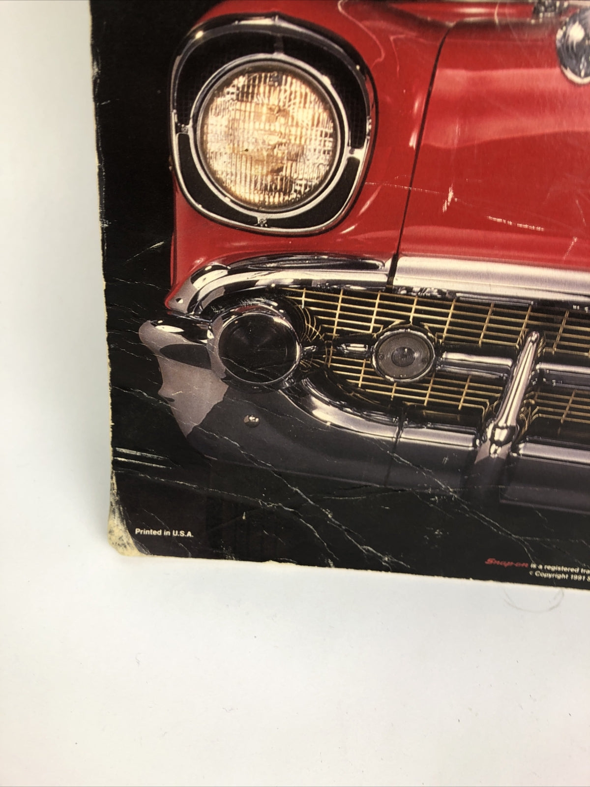 Original VTG Snap-on Tools '57 Chevy Dream Car Sweepstakes Advertisement Poster
