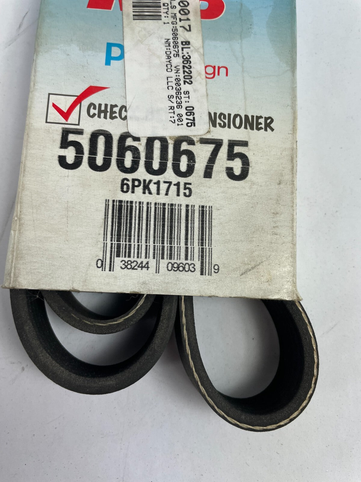 OEM Dayco Poly Rib 5060675 6PK1715 Check Belt Tensioner