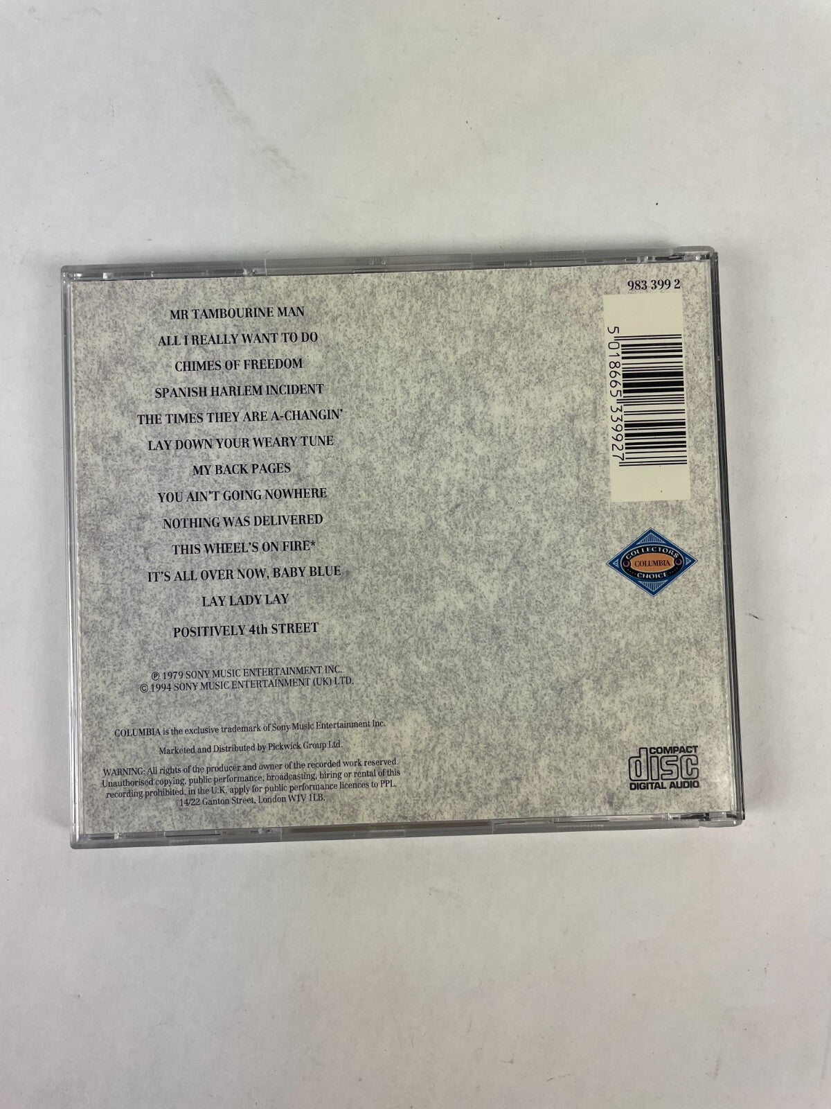 The Byrds Play Dylan CD #5