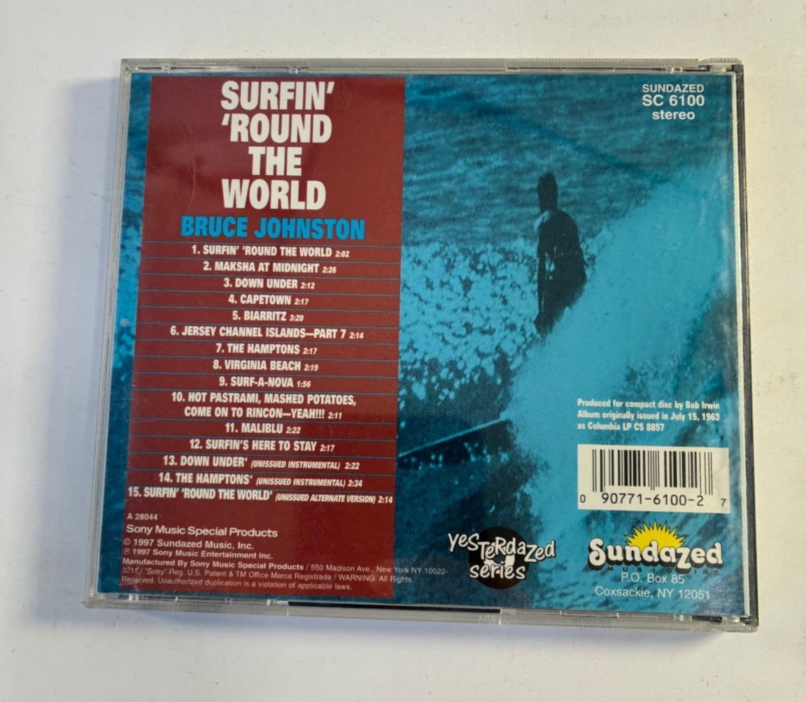 Bruce Johnston Surfin Round The World Sundazed CD 1997