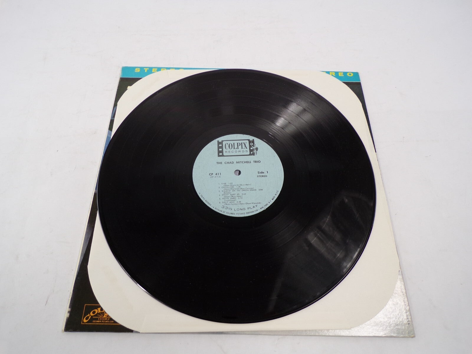 The Chad Mitchell Trio Arrives The Blue Angel Stereo Vinyl Record