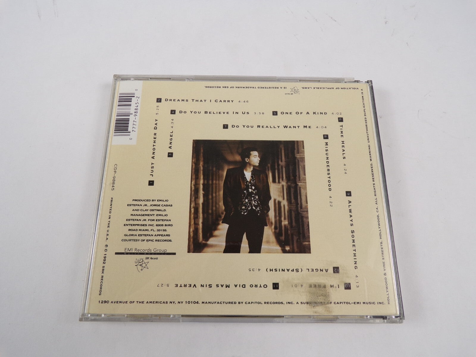 Jon Secada Dreams That I Carry Do You Belive In Us Angel One Of A Kind CD#47