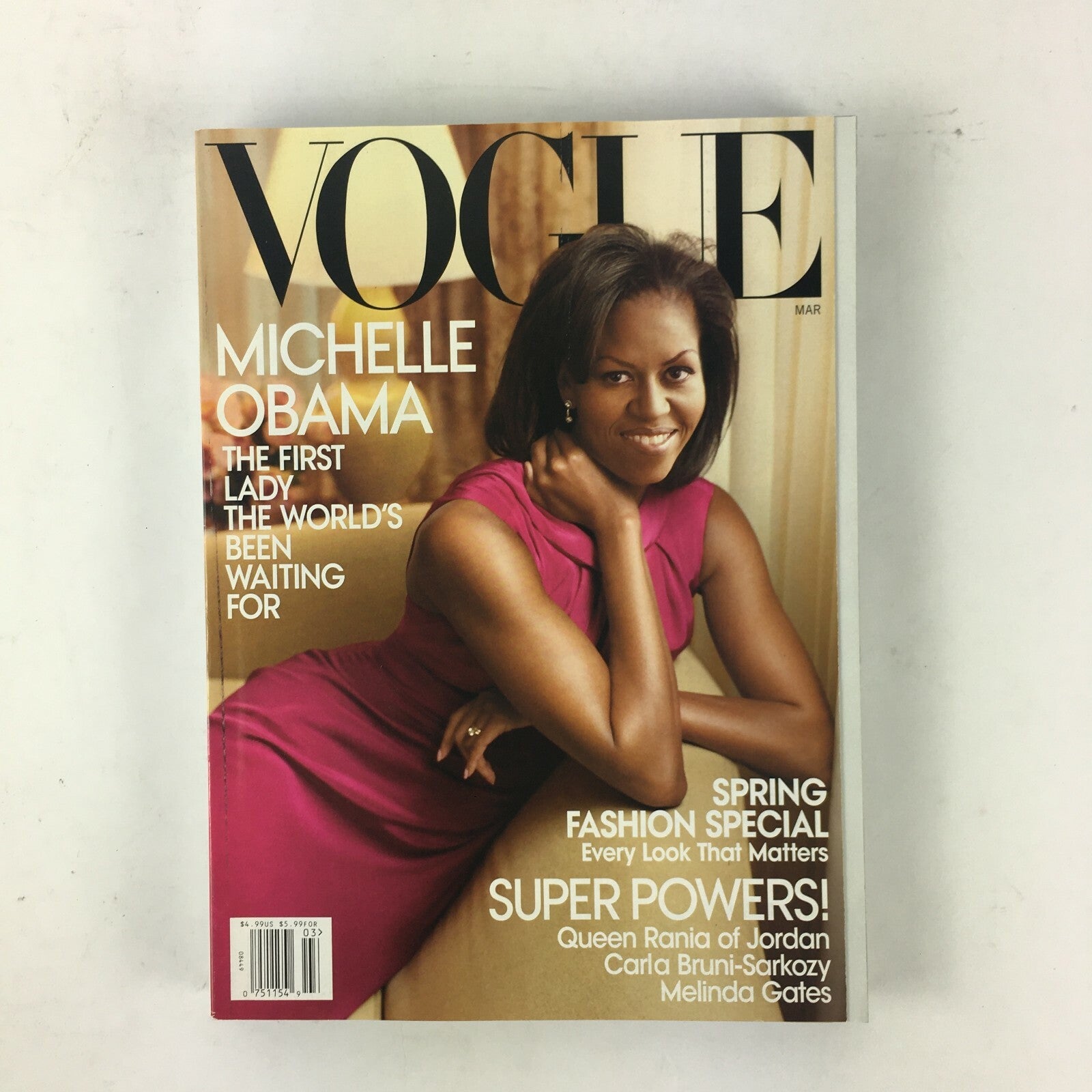 March Vogue Magazine Michelle Obama Spring Fashion Special Melinda Gates