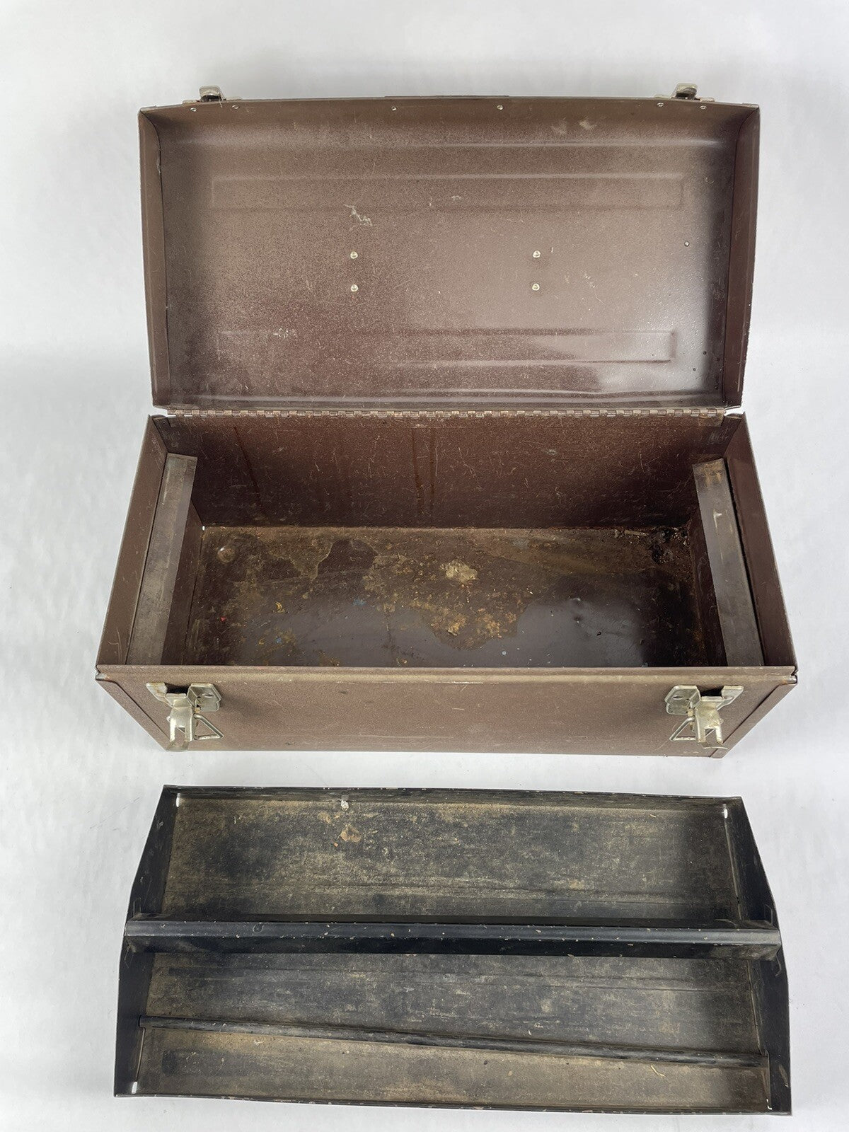 Vintage Vermont American Professional 18" Tool Box w/Tray 18"x9"x9"