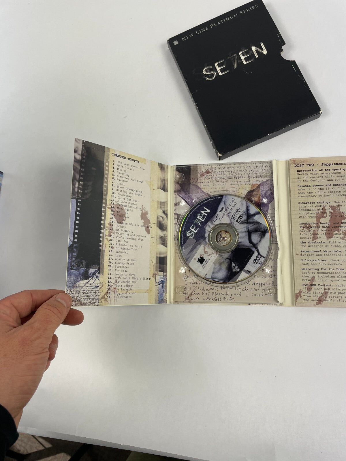 New Line Plantinum Series Seven DVD Movie