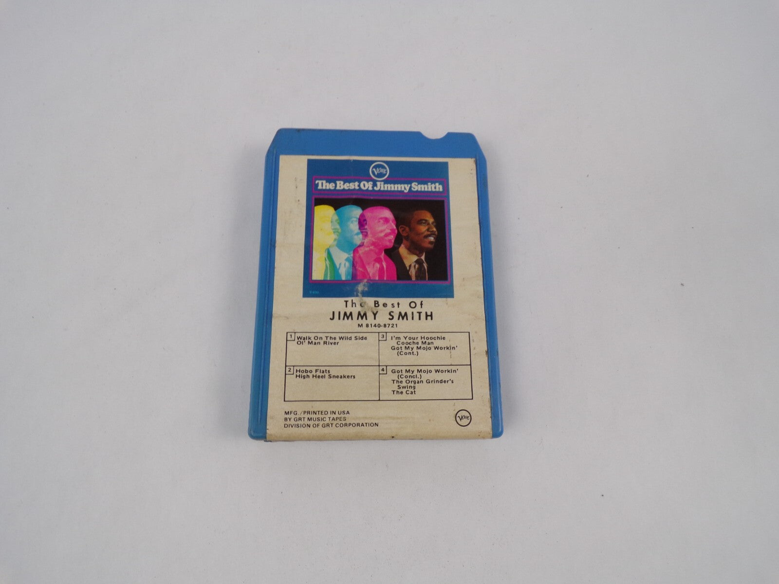 The Best Of Jimmy Smith Walk On The Wild Side The Cat Stereo Tape Cartridge