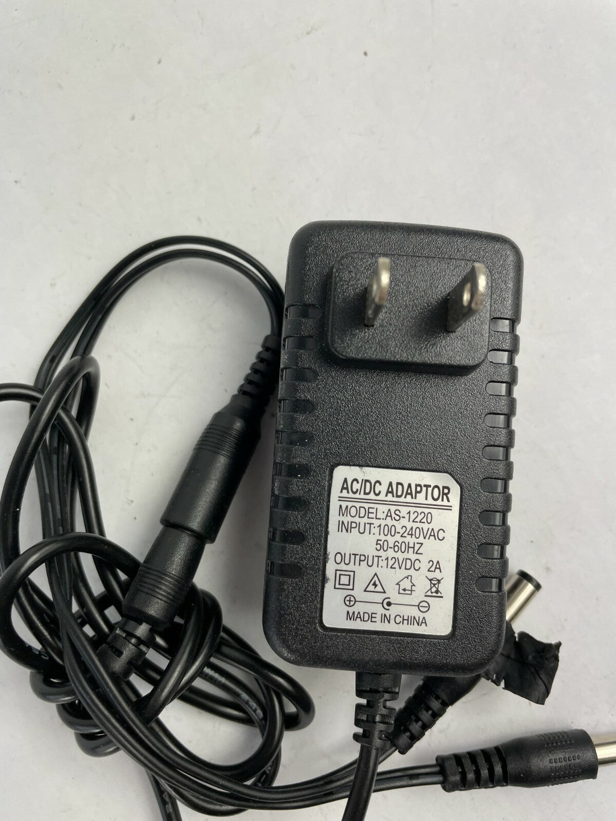 Genuine Ac Adapter AS-1220 Output 12VDC 2 A Power Supply Adapter A75